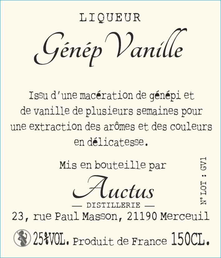Liqueur de Génép Vanille (1,5L) – Image 3